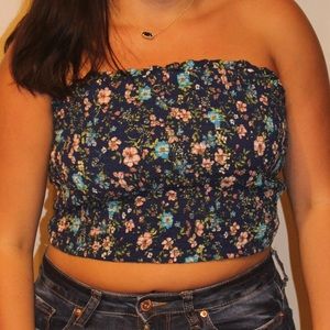 Flowery Tube top large